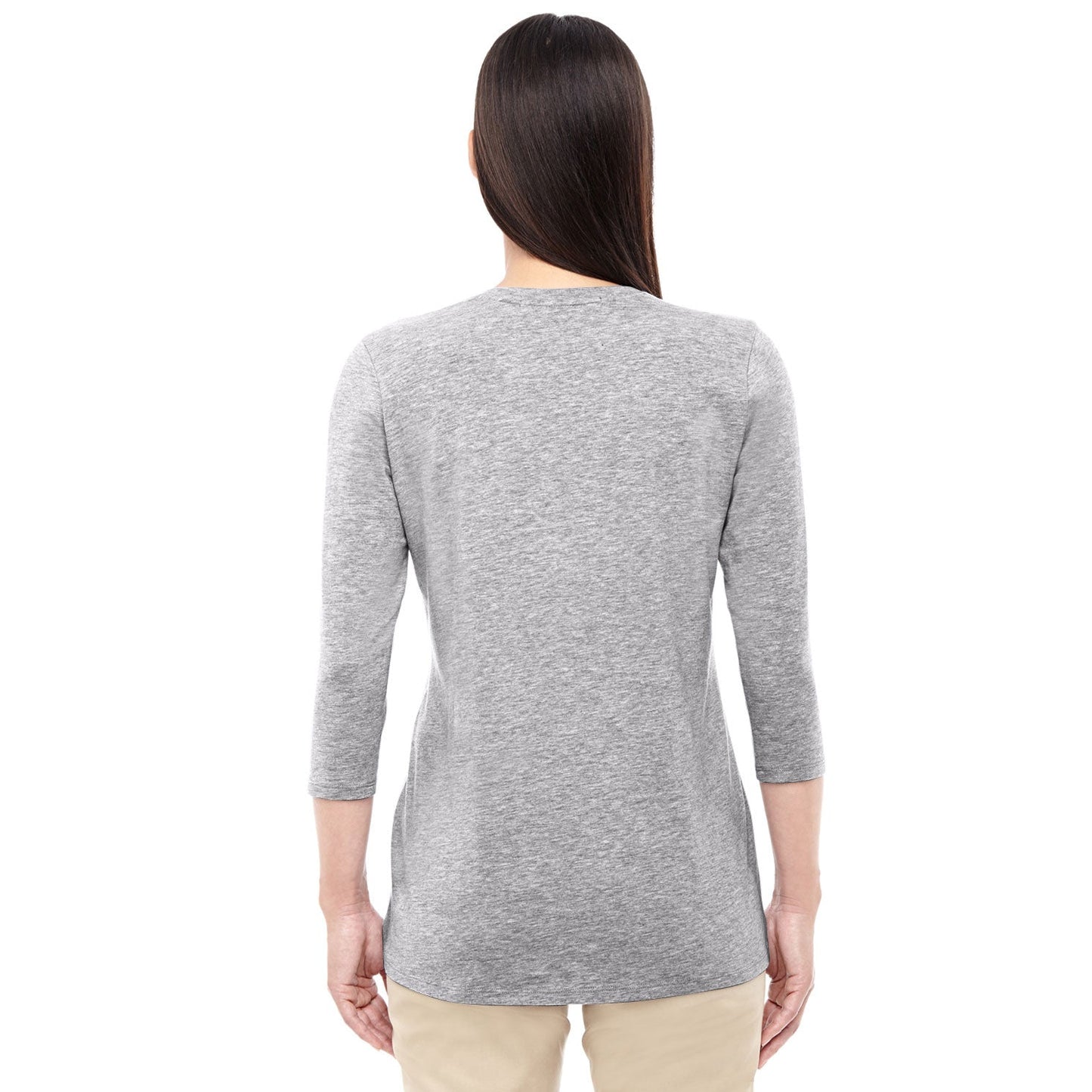 Black T-Shirt - Devon & Jones - Perfect Fit V-Neck