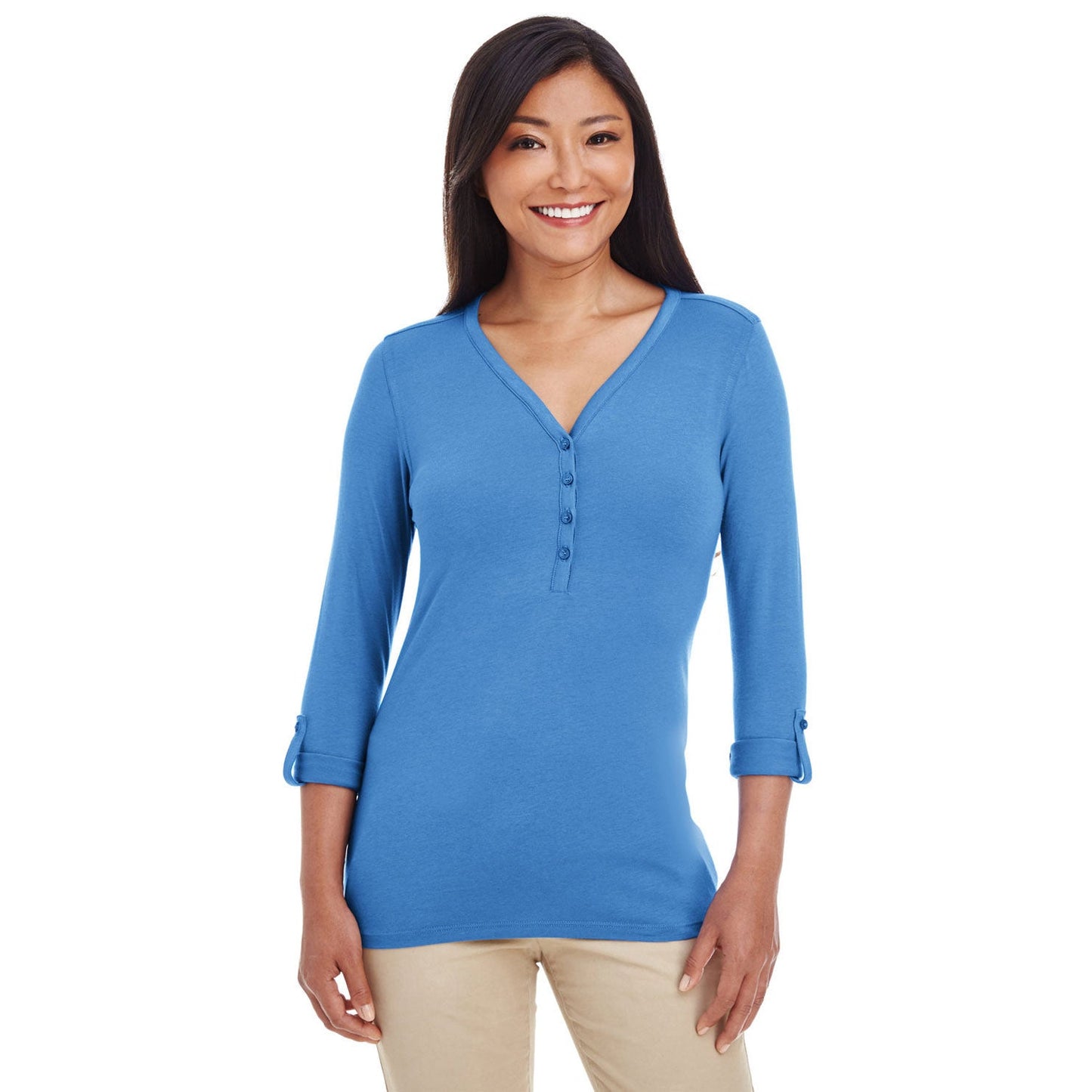 Black Blouses - Devon & Jones - Soft Knit Top