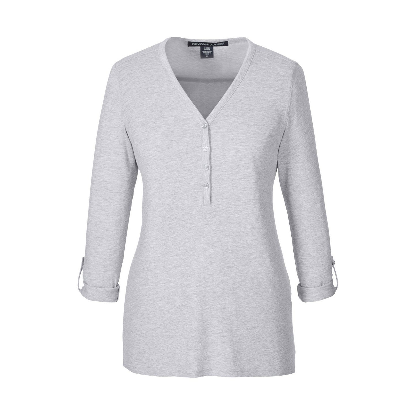 Black Blouses - Devon & Jones - Soft Knit Top