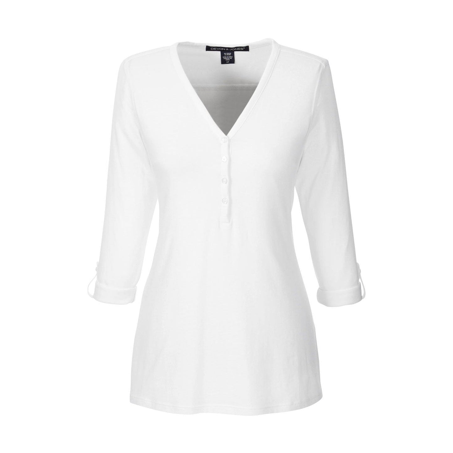 Black Blouses - Devon & Jones - Soft Knit Top