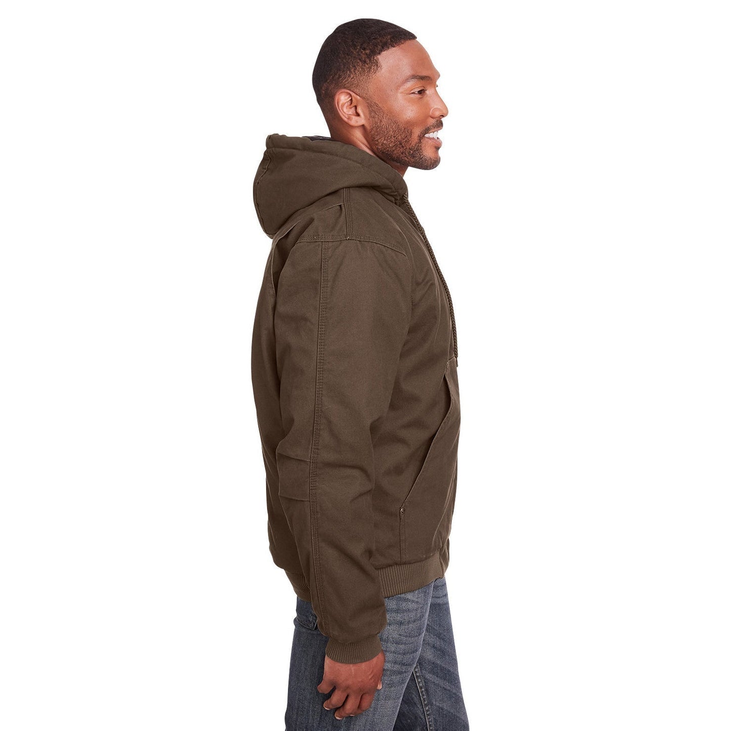 Black Jackets - Berne - Durable Hooded Jacket