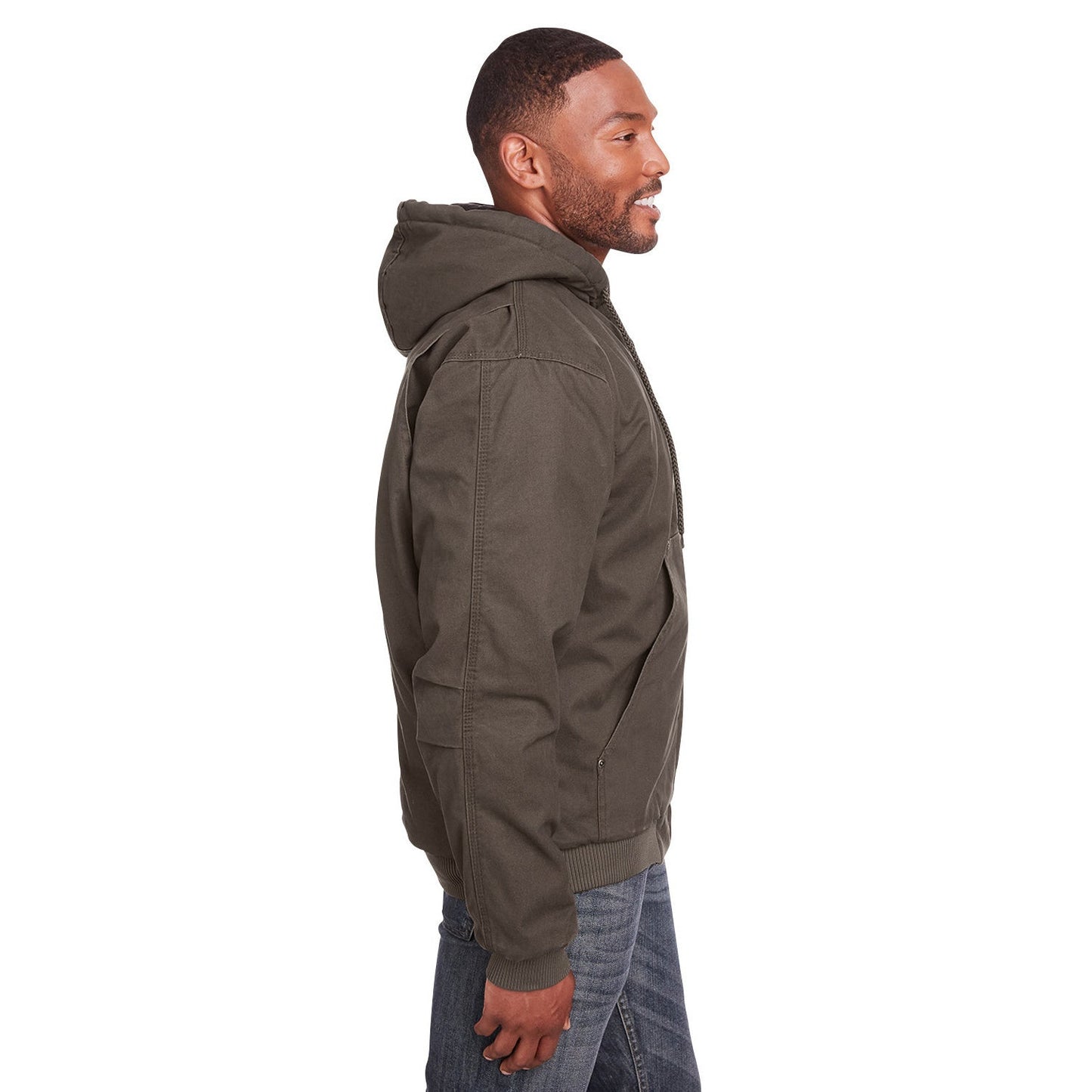 Black Jackets - Berne - Durable Hooded Jacket