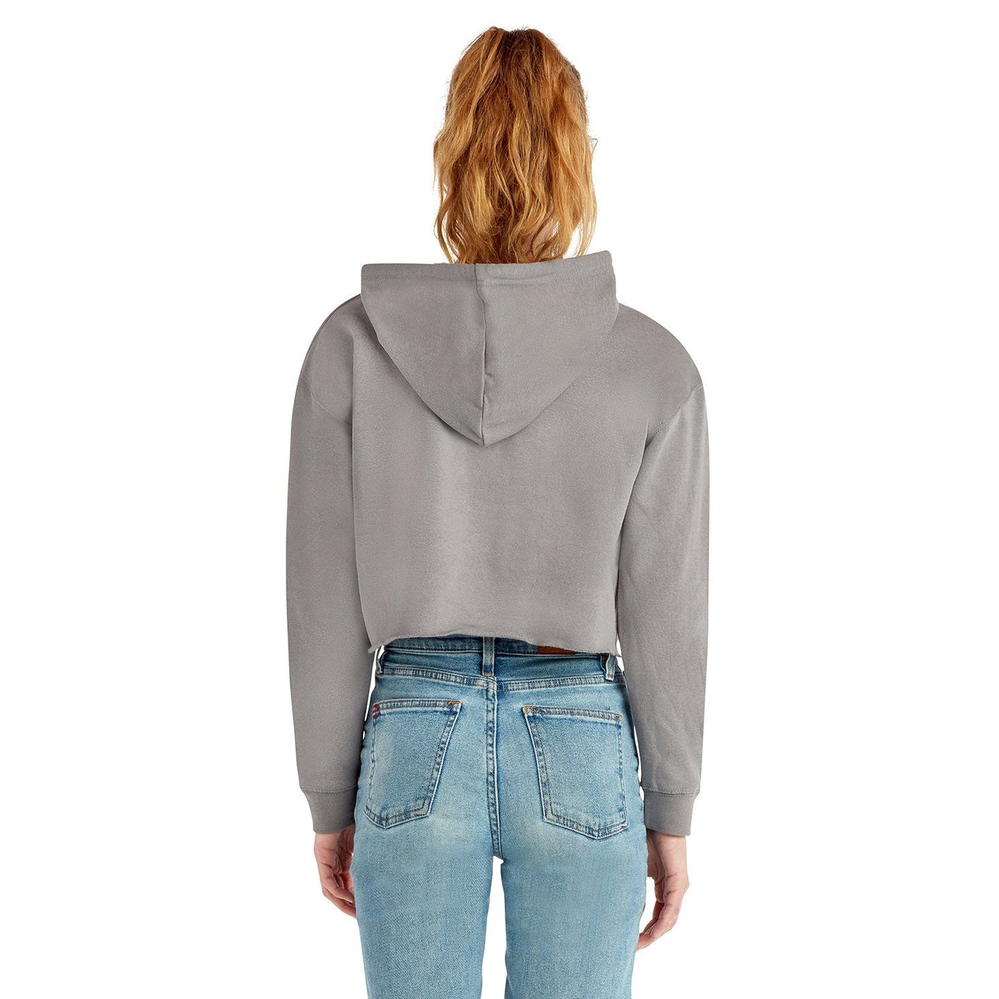 Black Cropped Hoodie - Lane Seven - Soft Fleece