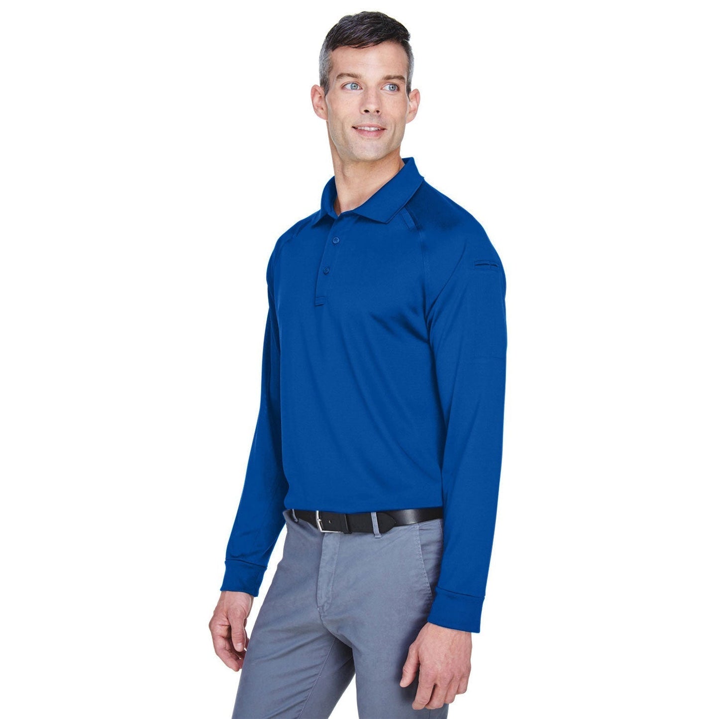 Black Polo Shirts - Harriton - Snag Protection Plus