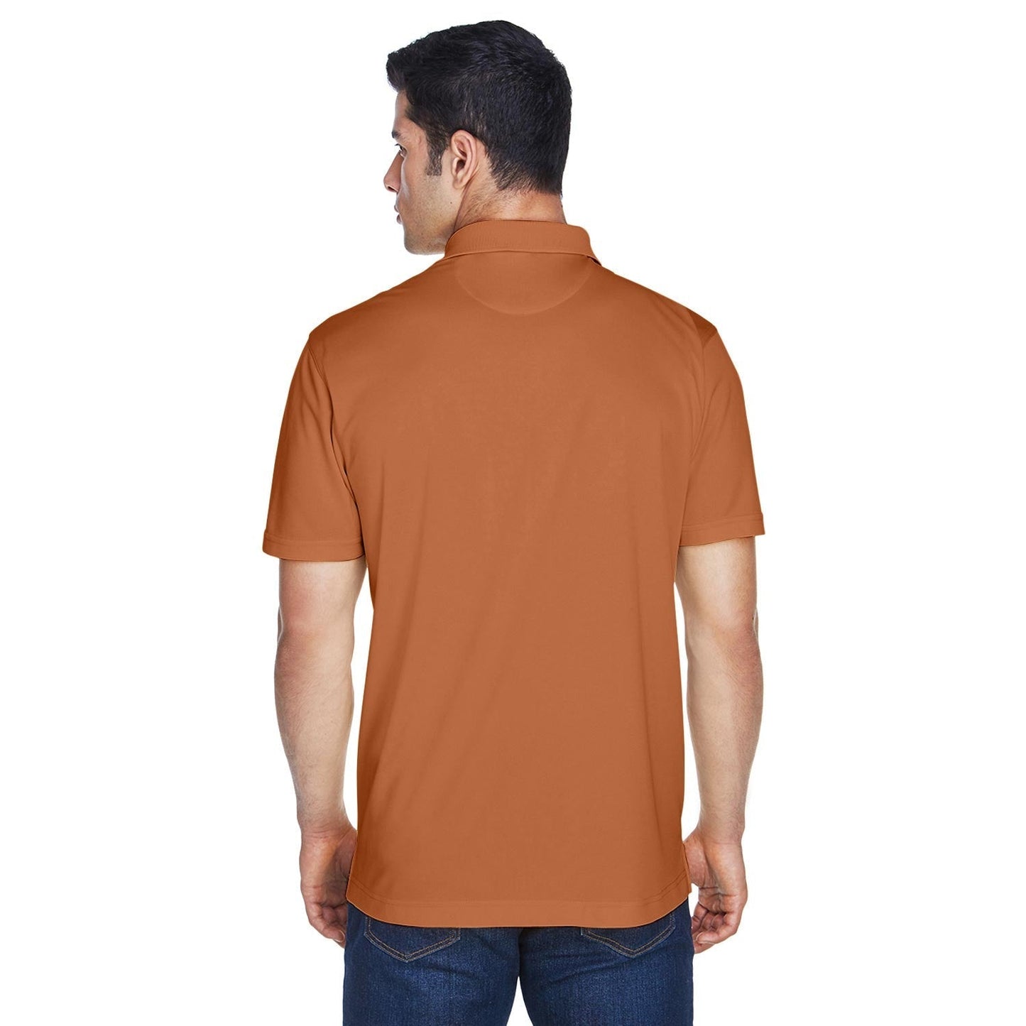 Black Polo Shirts - Harriton - Breathable Polyester