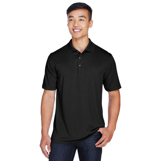 Black Polo Shirt - Harriton - Snag Protection Plus