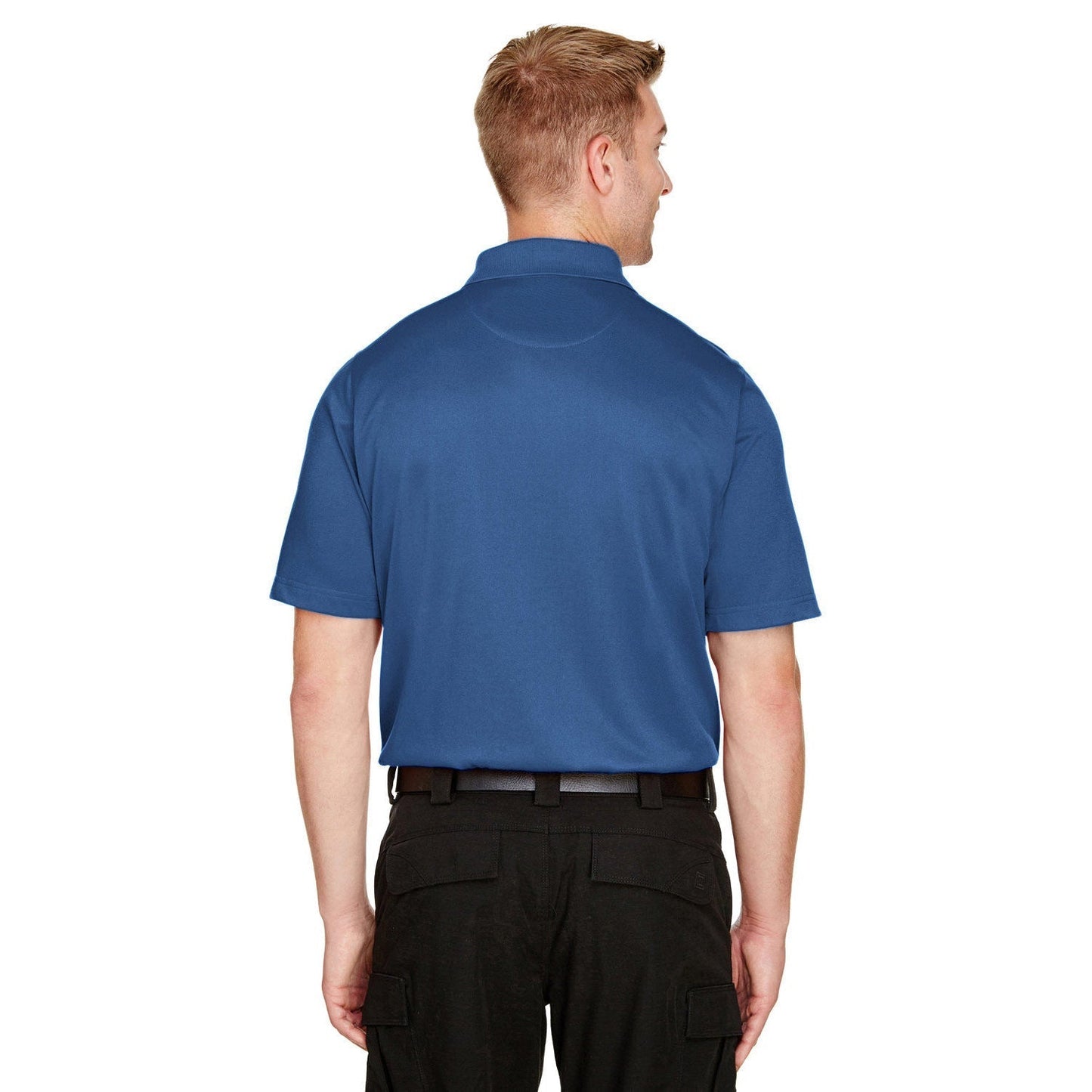 Black Polo Shirt - Harriton - Snag Protection Plus