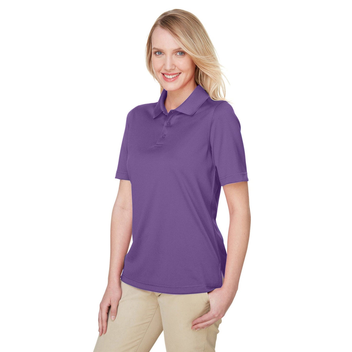 Black Polo Shirt - Harriton - Snag Protection Plus