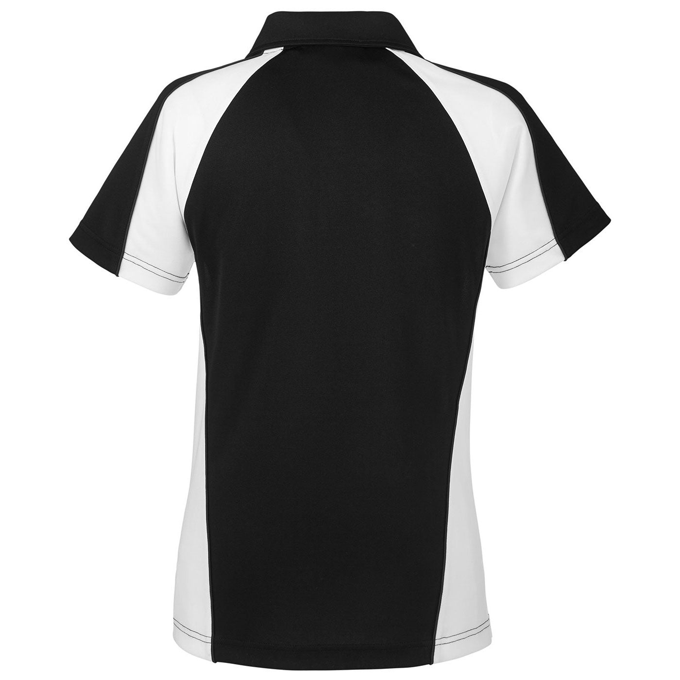 Black/Red/Dark Charcoal Polo - Harriton - Stylish Fit