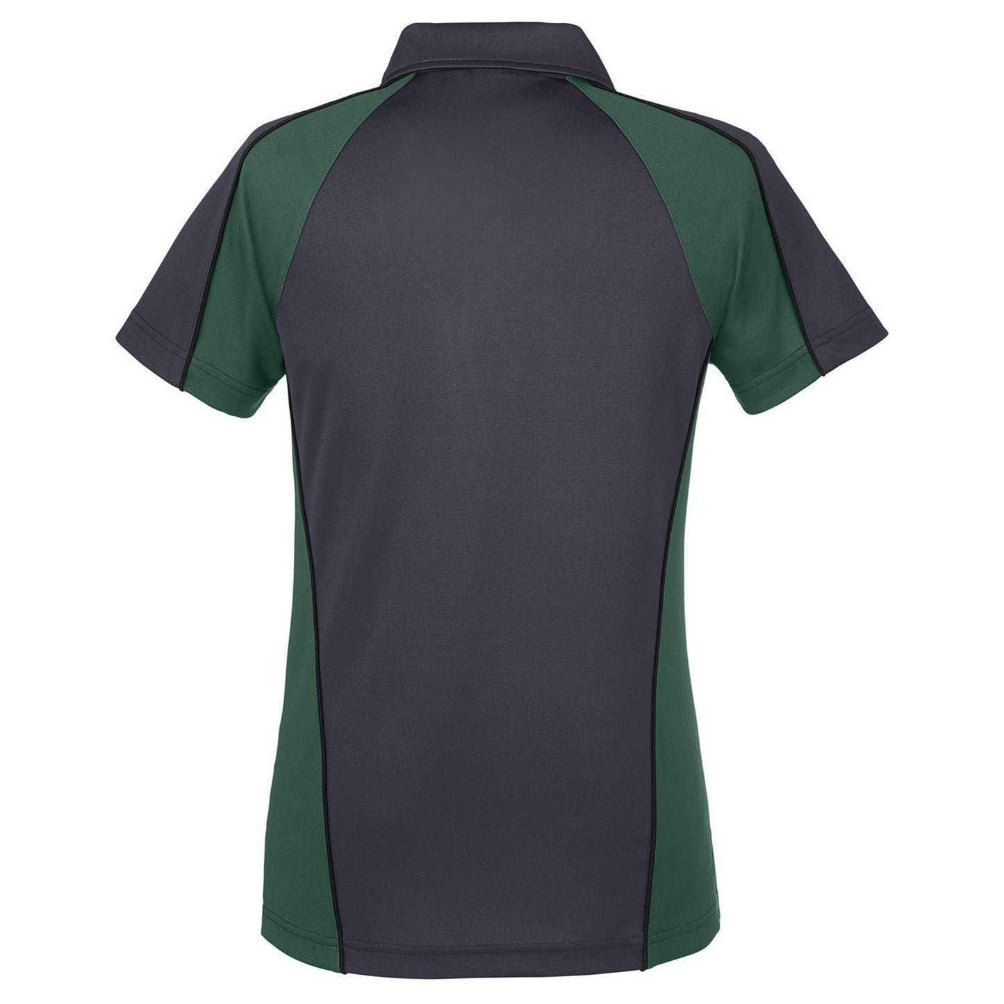 Black/Red/Dark Charcoal Polo - Harriton - Stylish Fit