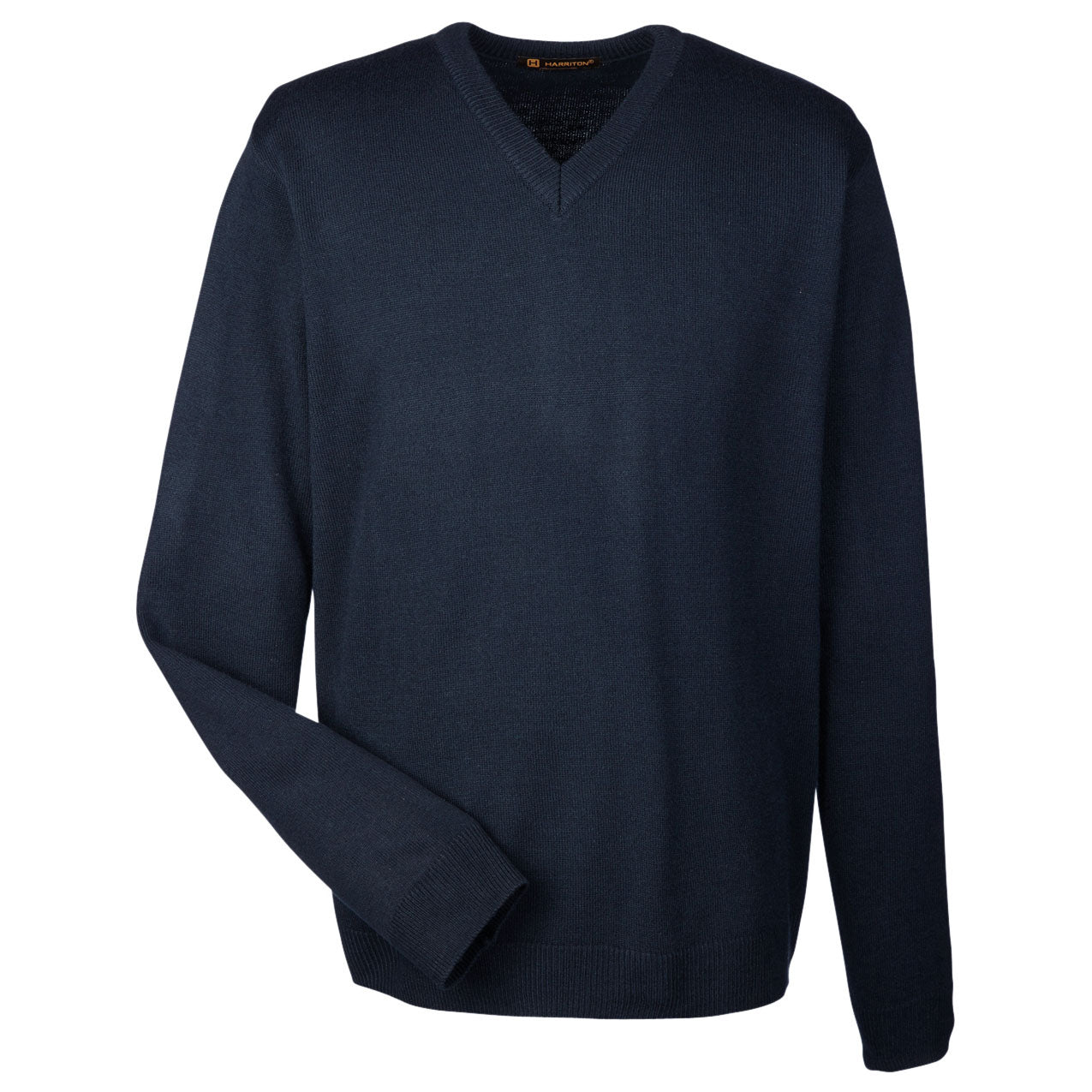 Black Sweaters - Harriton - Durable Acrylic Knit