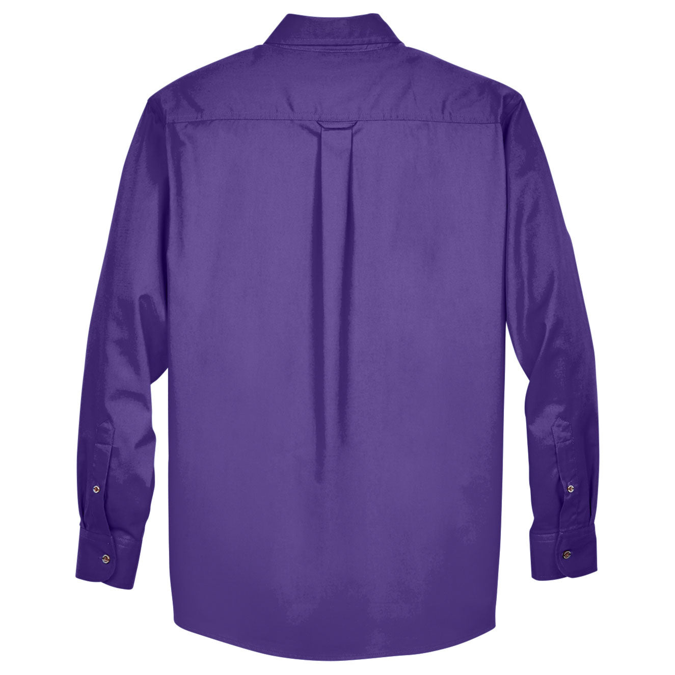 Black Button Up Shirts - Harriton - Easy Blend Twill
