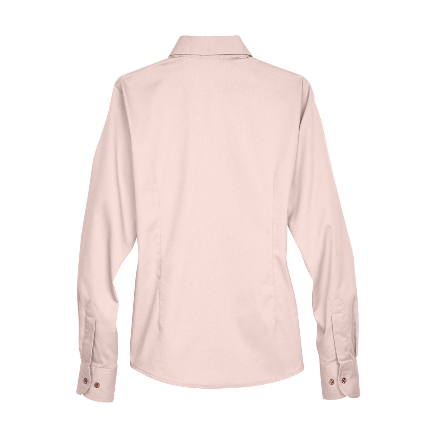 Black Button Up Shirts - Harriton - Easy Blend Twill