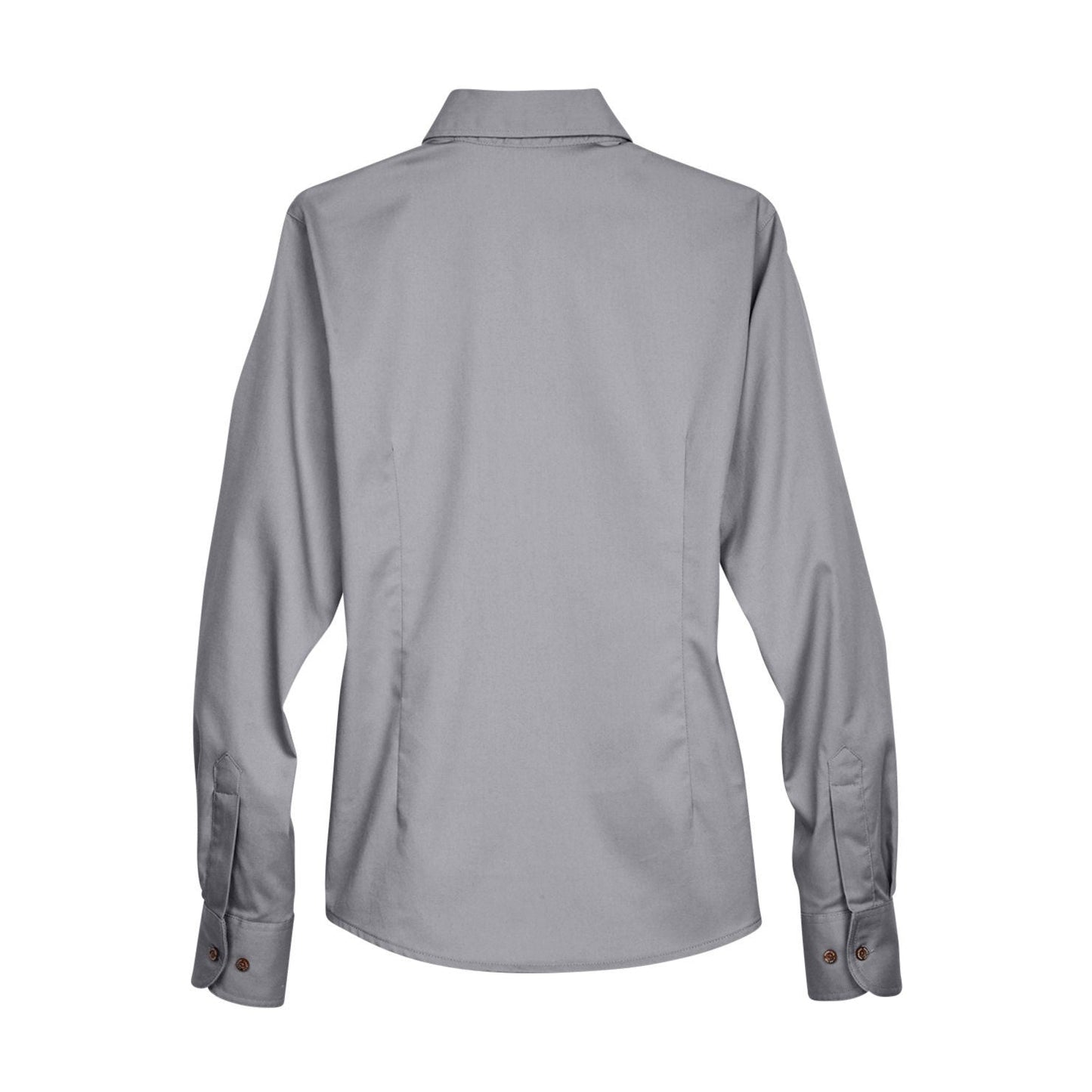 Black Button Up Shirts - Harriton - Easy Blend Twill