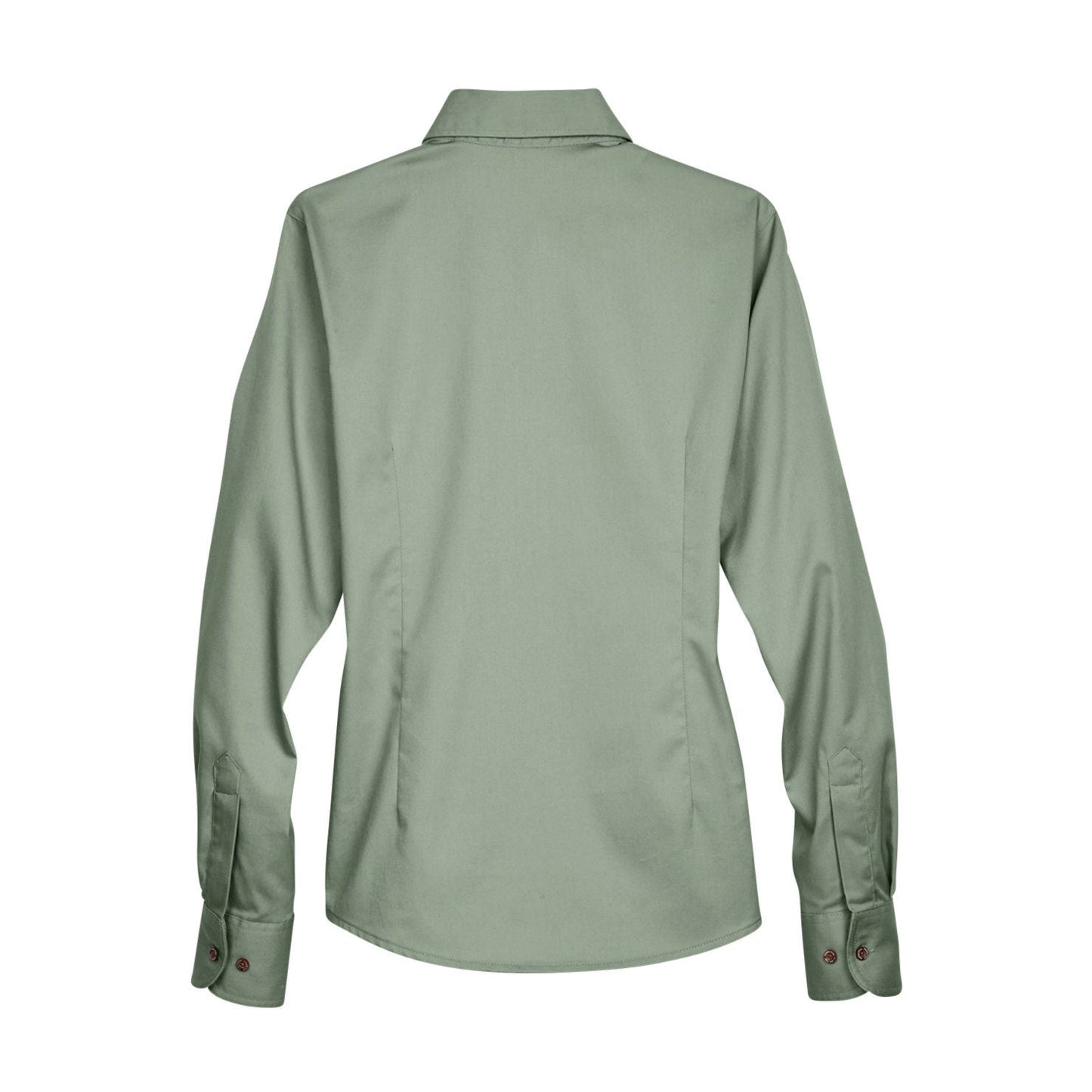 Black Button Up Shirts - Harriton - Easy Blend Twill
