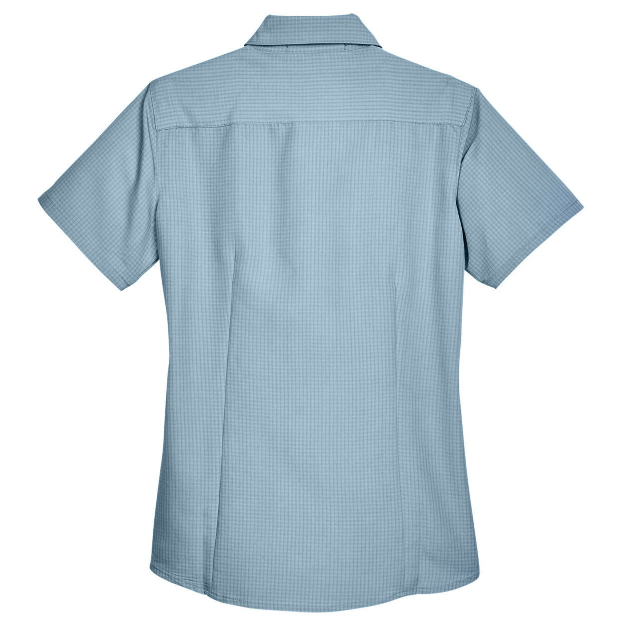 Black Textured Button Up Shirts - Harriton - Soft Fabric