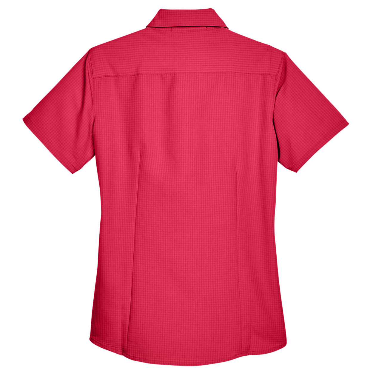 Black Textured Button Up Shirts - Harriton - Soft Fabric
