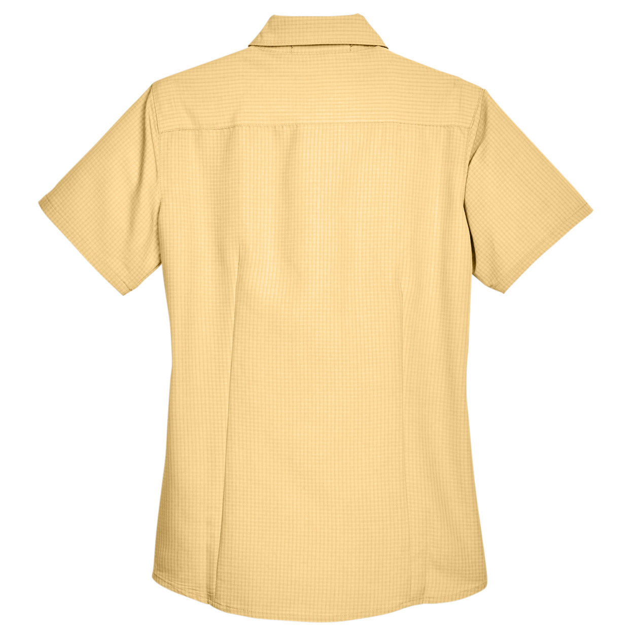 Black Textured Button Up Shirts - Harriton - Soft Fabric