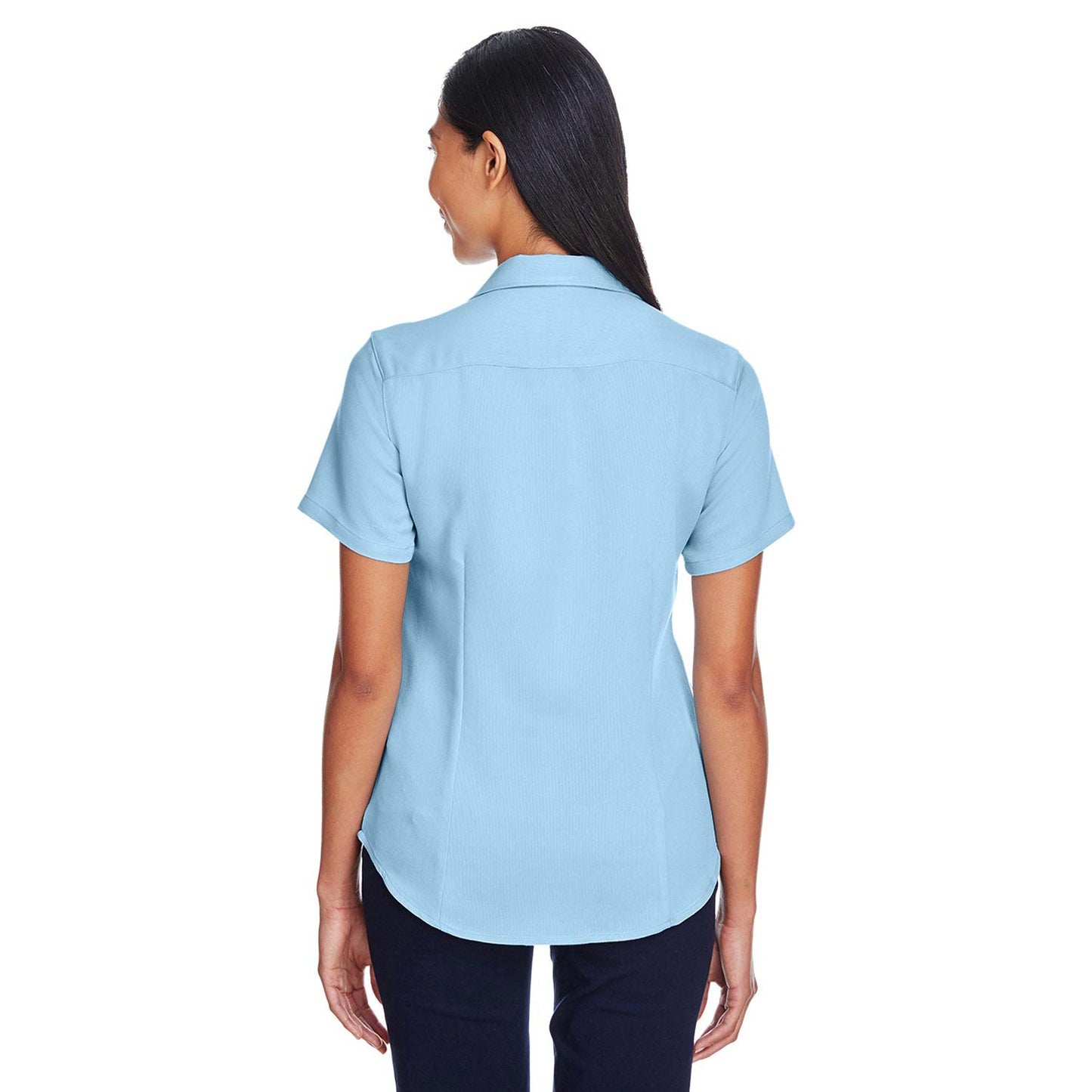 Black Button Up Shirts - Harriton - Stylish Fabric