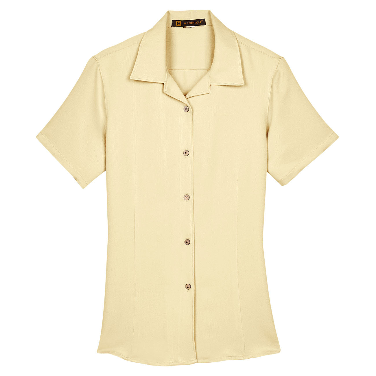 Black Button Up Shirts - Harriton - Stylish Fabric