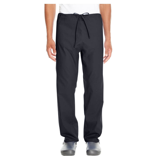 Black Scrub Pants - Harriton - Comfortable Fit
