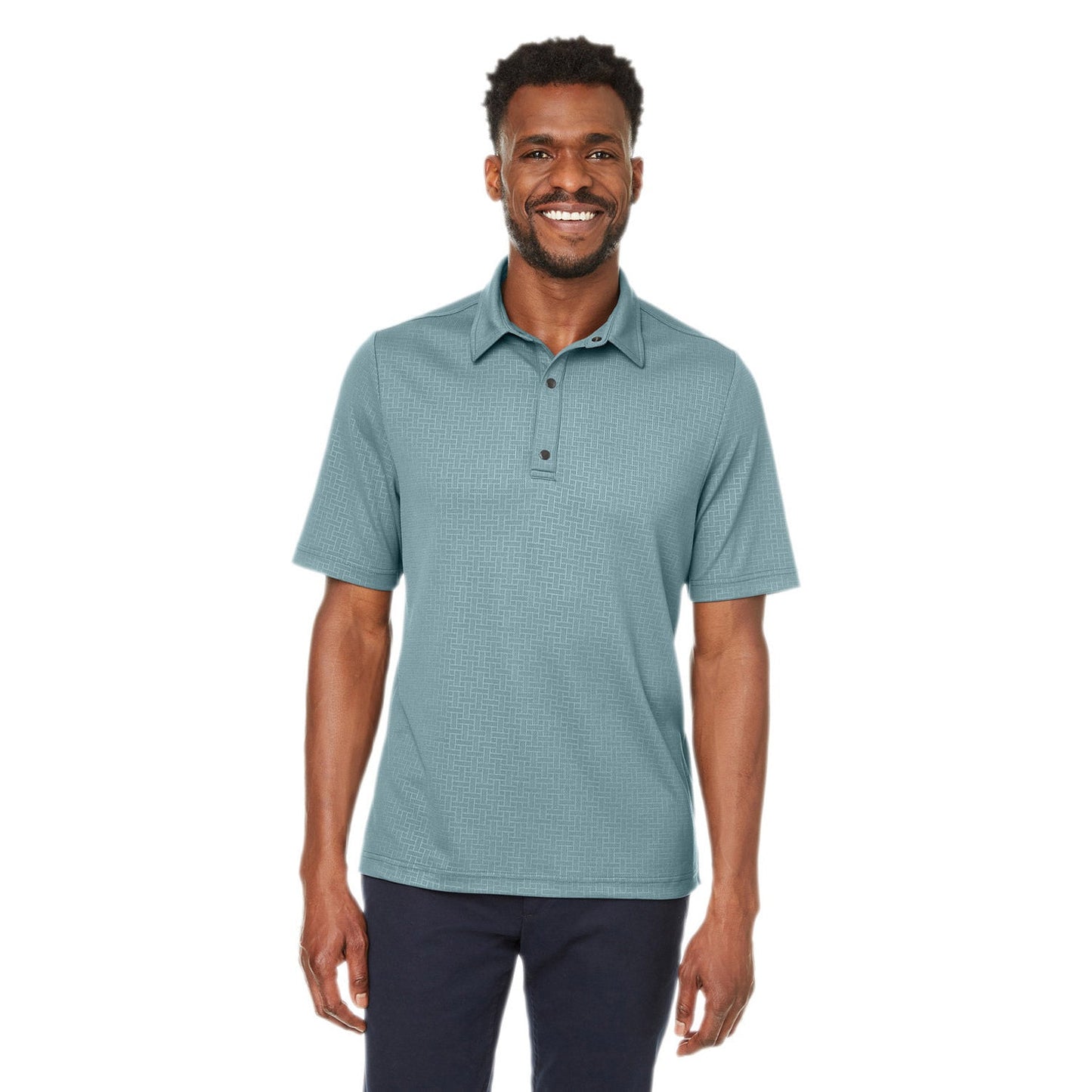 Black Polo Shirt - North End - Eco-Friendly Fabric