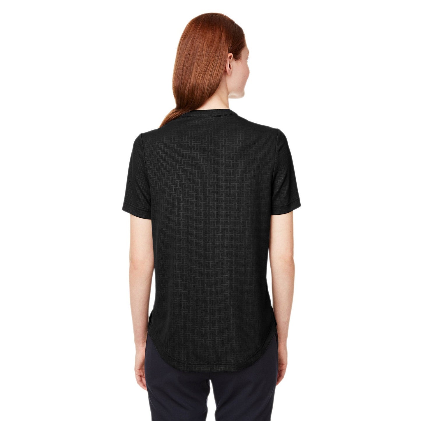 Black Henley Shirts - North End - Recycled Fabric