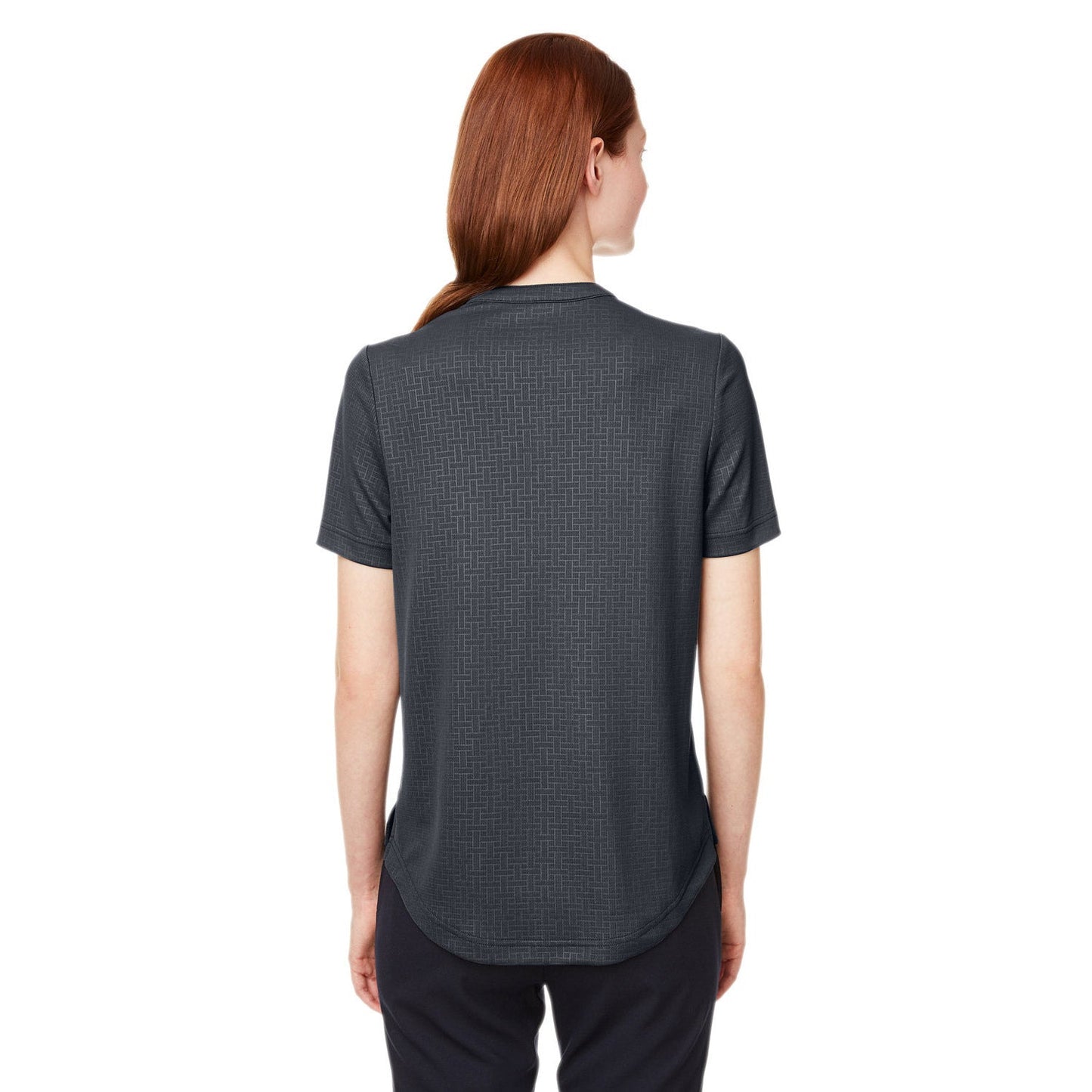 Black Henley Shirts - North End - Recycled Fabric