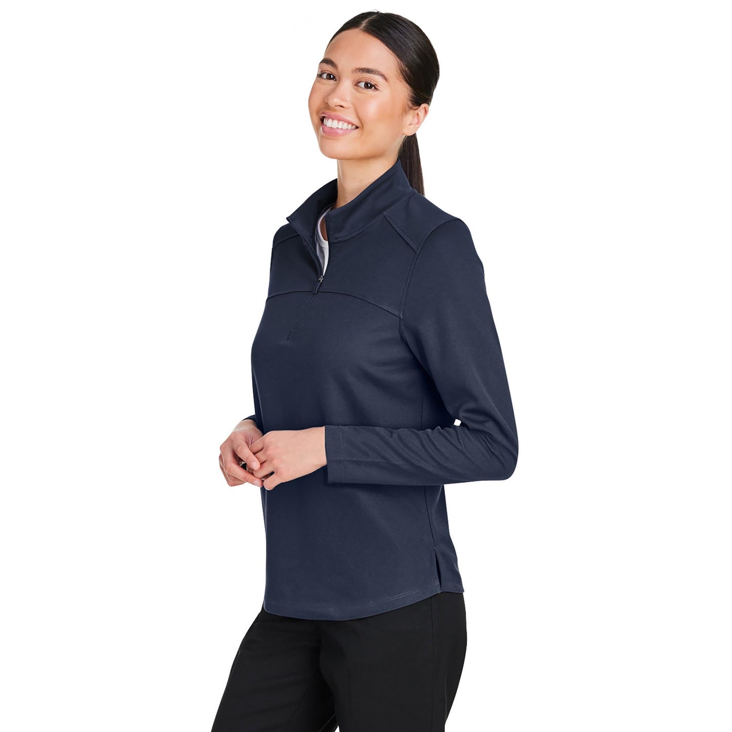 Black Jackets | North End - Tech Quarter-Zip - Eco Friendly