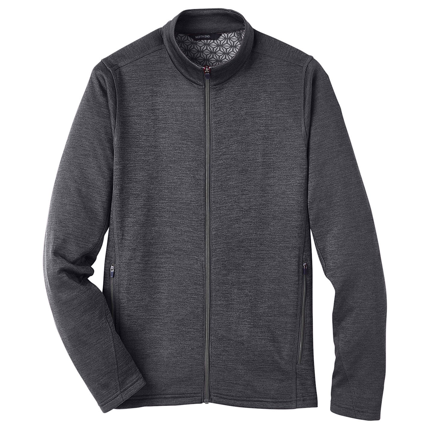 Black Heather Jacket - North End - Soft Fleece