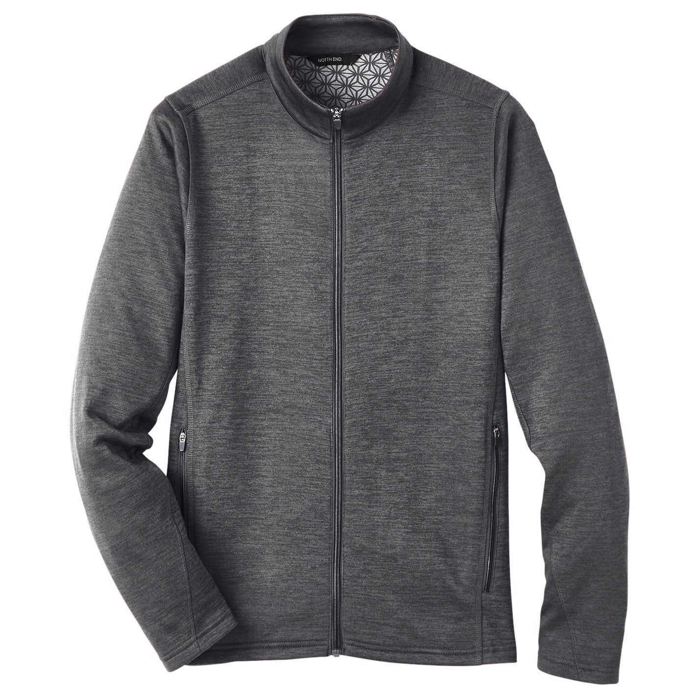 Black Heather Jacket - North End - Soft Fleece
