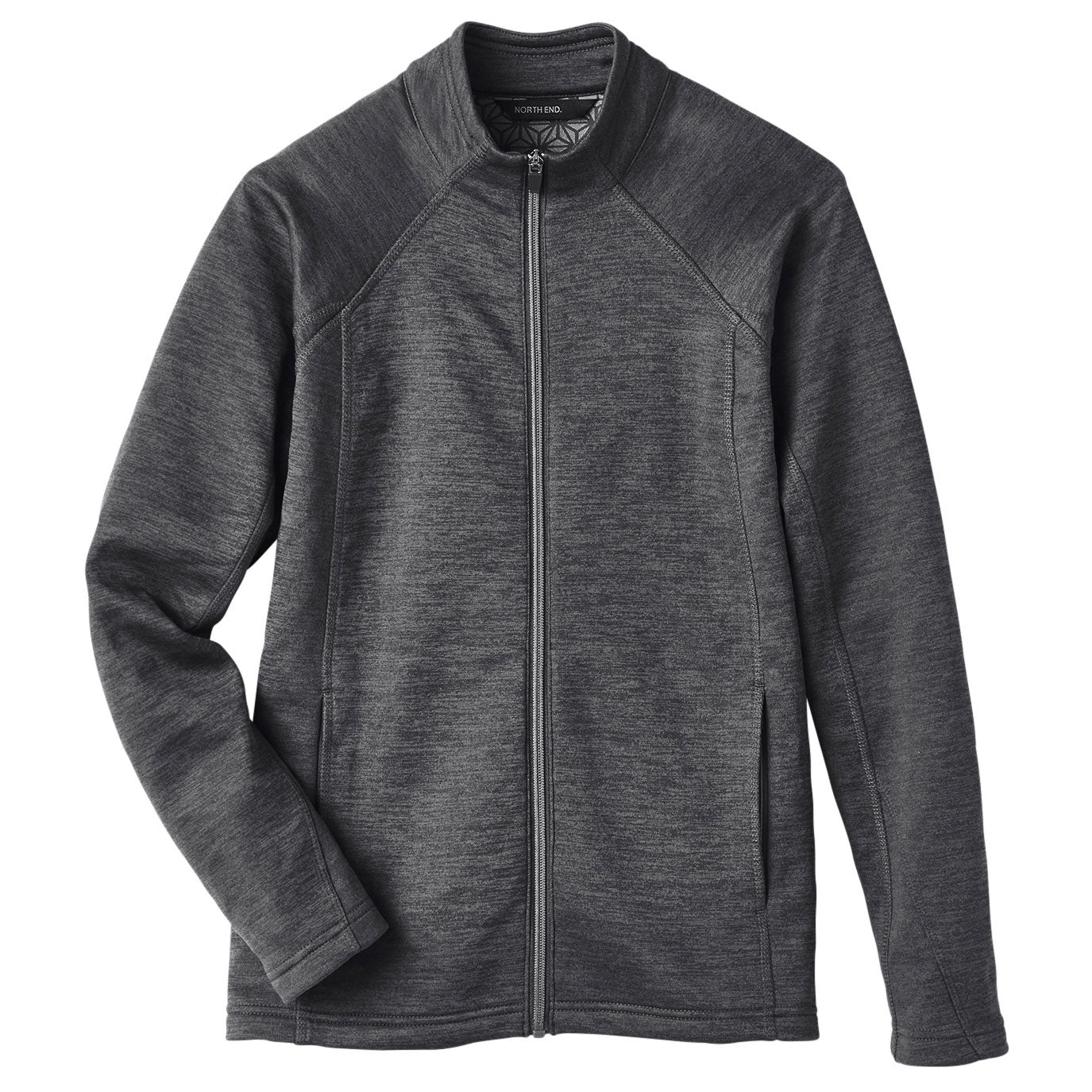 Black Heather Jacket - North End - Soft Fleece