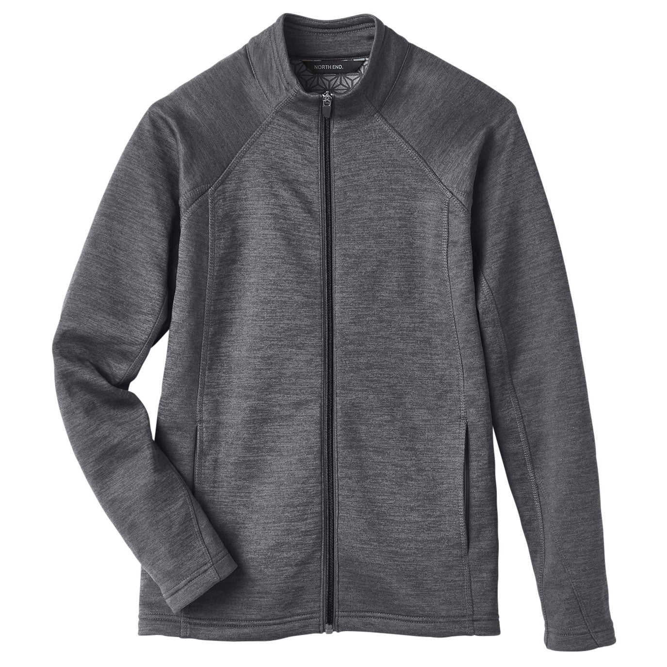 Black Heather Jacket - North End - Soft Fleece