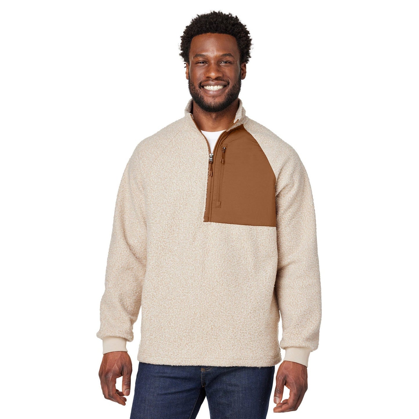 Black Sweatshirt - North End - Fleece Material
