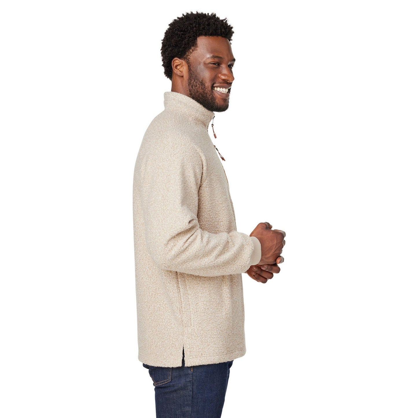 Black Sweatshirt - North End - Fleece Material