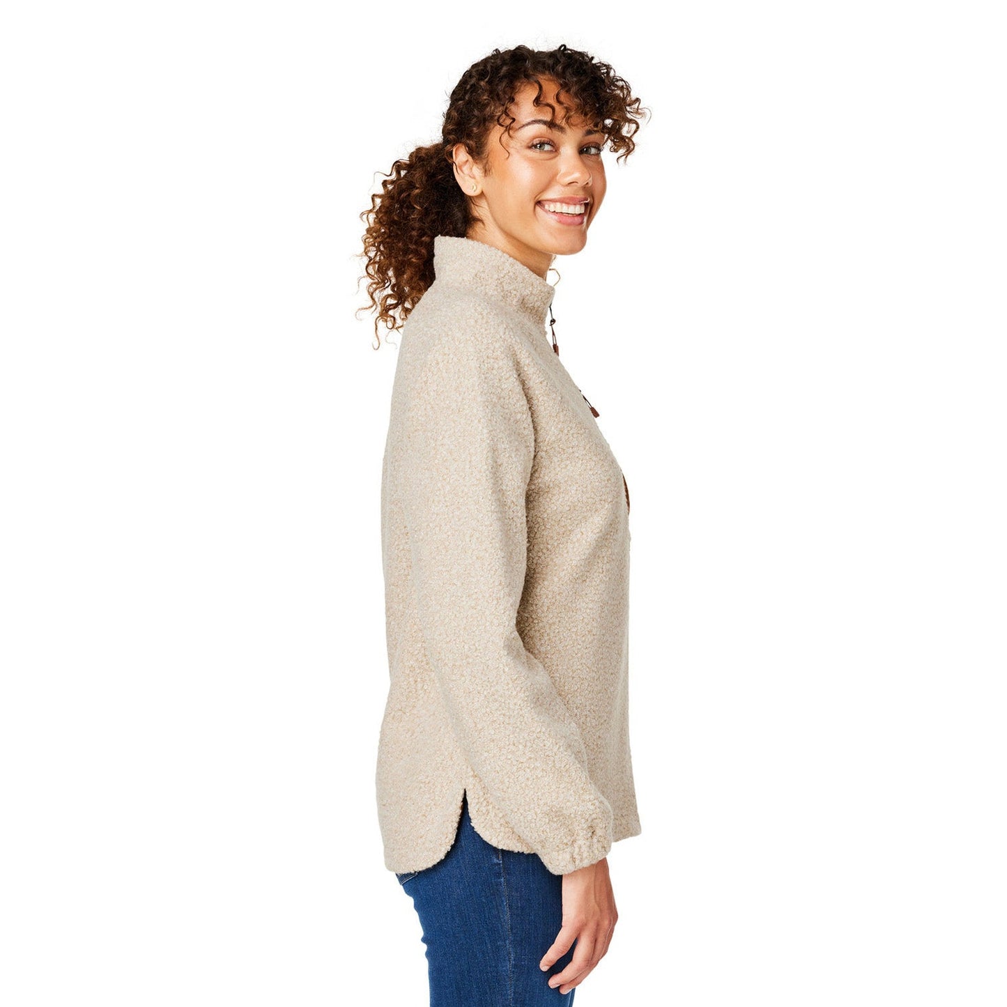 Black Sweatshirt - North End - Fleece Quarter-Zip