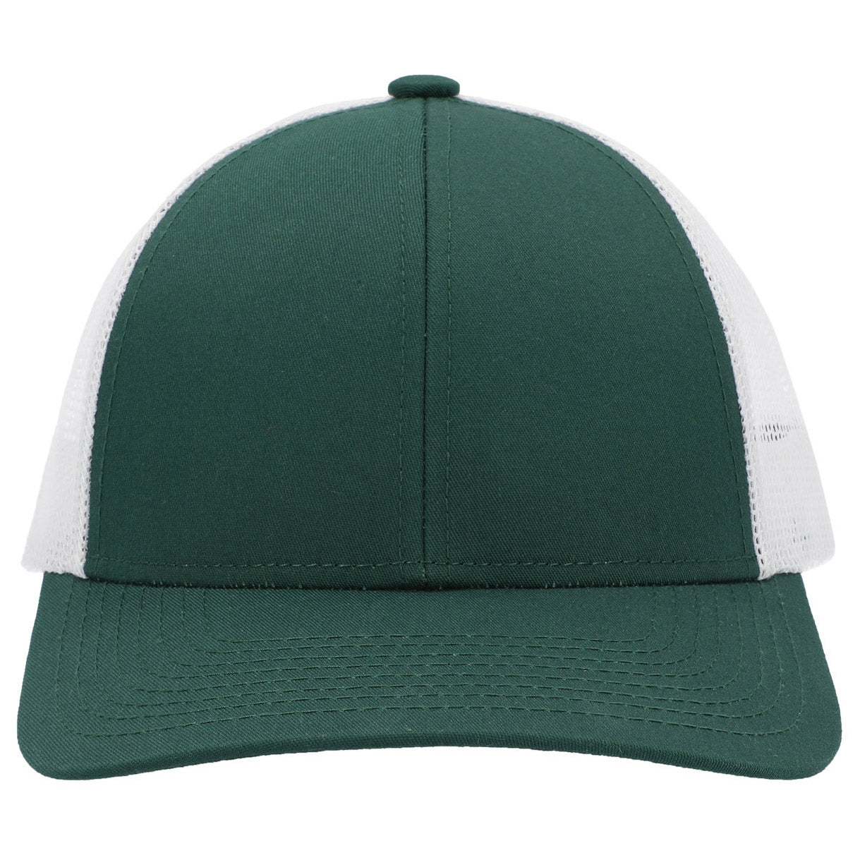 Black/White/Black Ball Cap - Pacific Headwear - Low-Pro Trucker