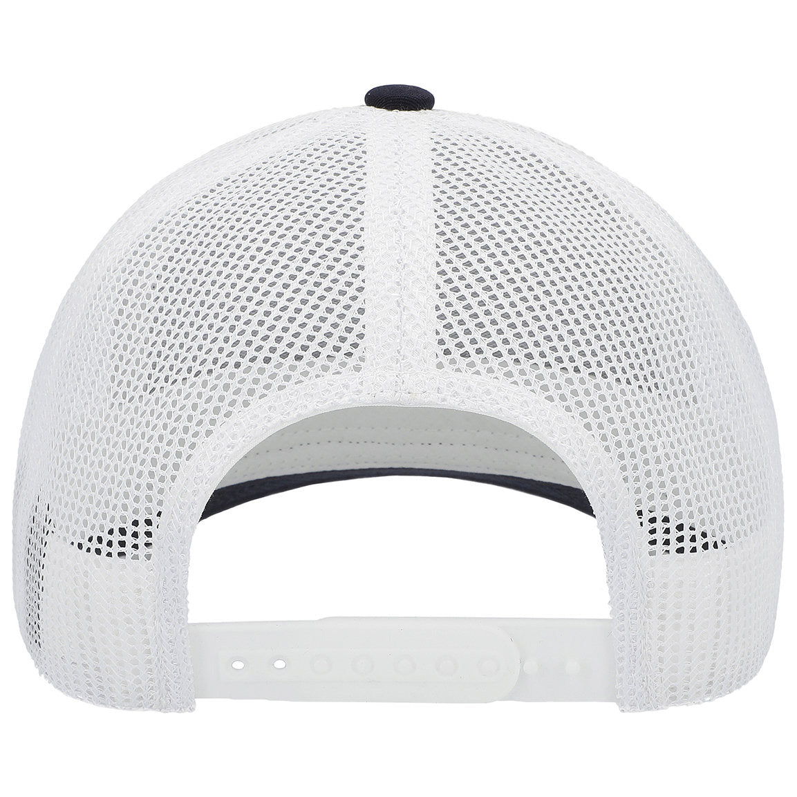 Black/White/Black Ball Cap - Pacific Headwear - Low-Pro Trucker
