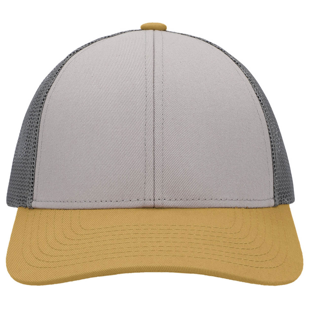 Black/White/Black Ball Cap - Pacific Headwear - Low-Pro Trucker