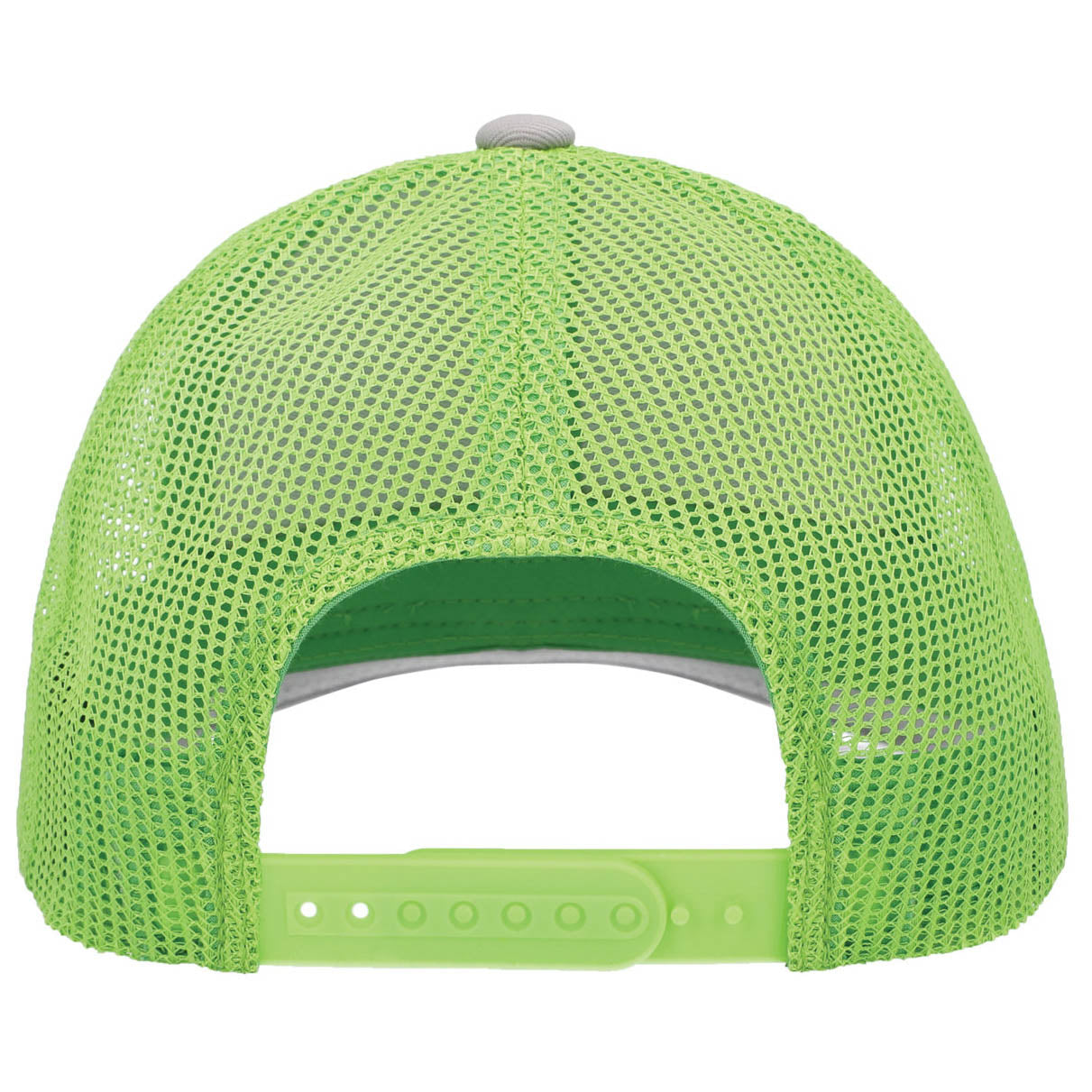 Black/White/Black Ball Cap - Pacific Headwear - Low-Pro Trucker