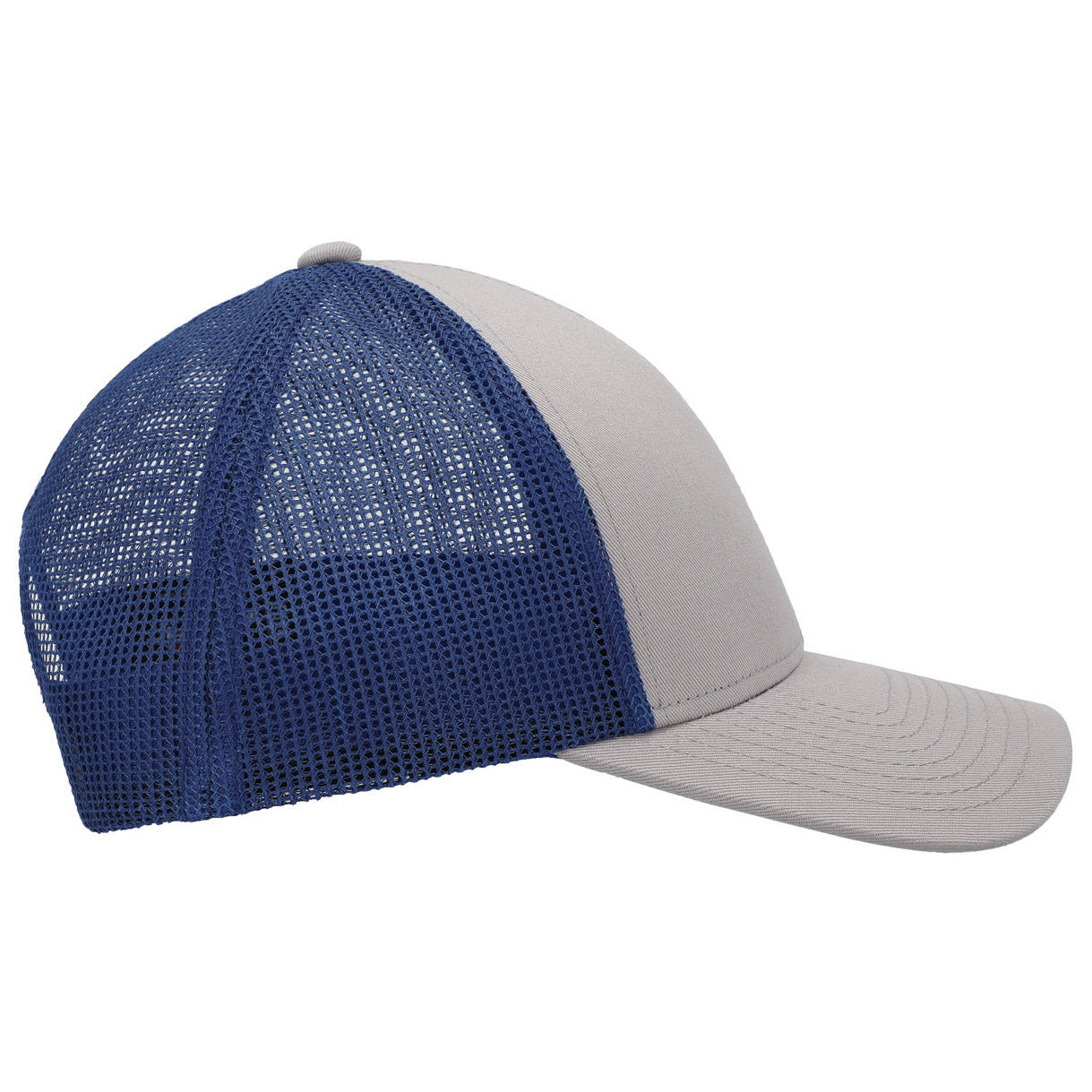 Black/White/Black Ball Cap - Pacific Headwear - Low-Pro Trucker