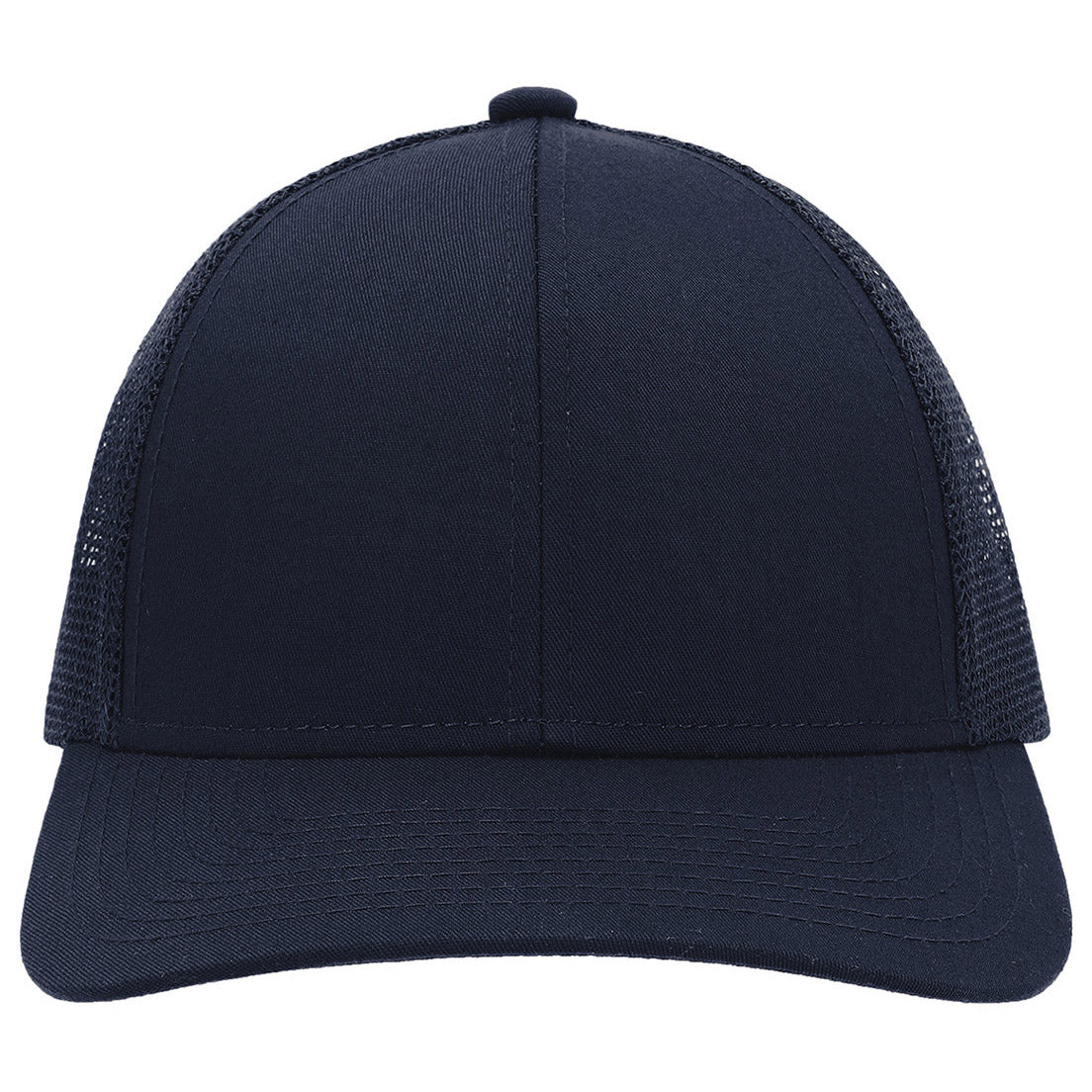 Black/White/Black Ball Cap - Pacific Headwear - Low-Pro Trucker