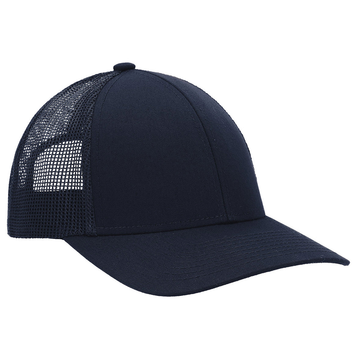 Black/White/Black Ball Cap - Pacific Headwear - Low-Pro Trucker