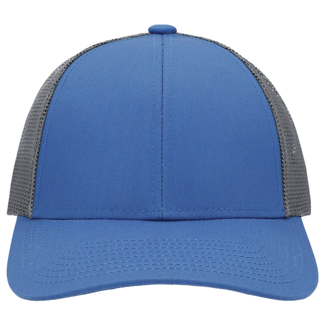 Black/White/Black Ball Cap - Pacific Headwear - Low-Pro Trucker