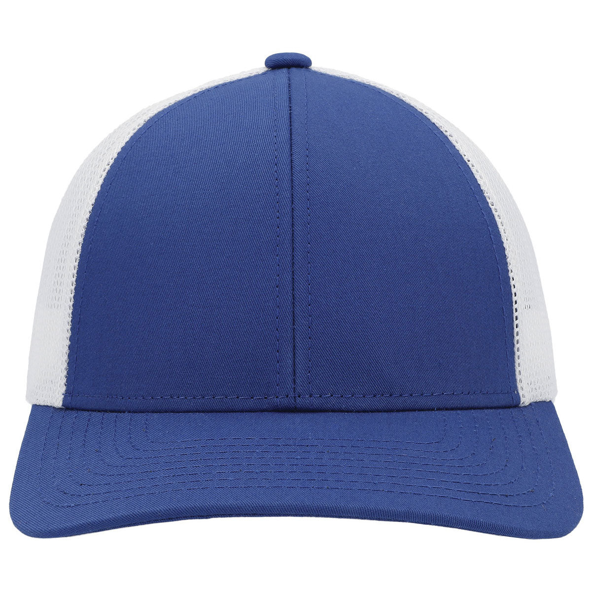 Black/White/Black Ball Cap - Pacific Headwear - Low-Pro Trucker