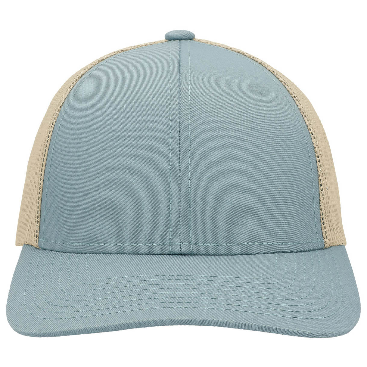 Black/White/Black Ball Cap - Pacific Headwear - Low-Pro Trucker