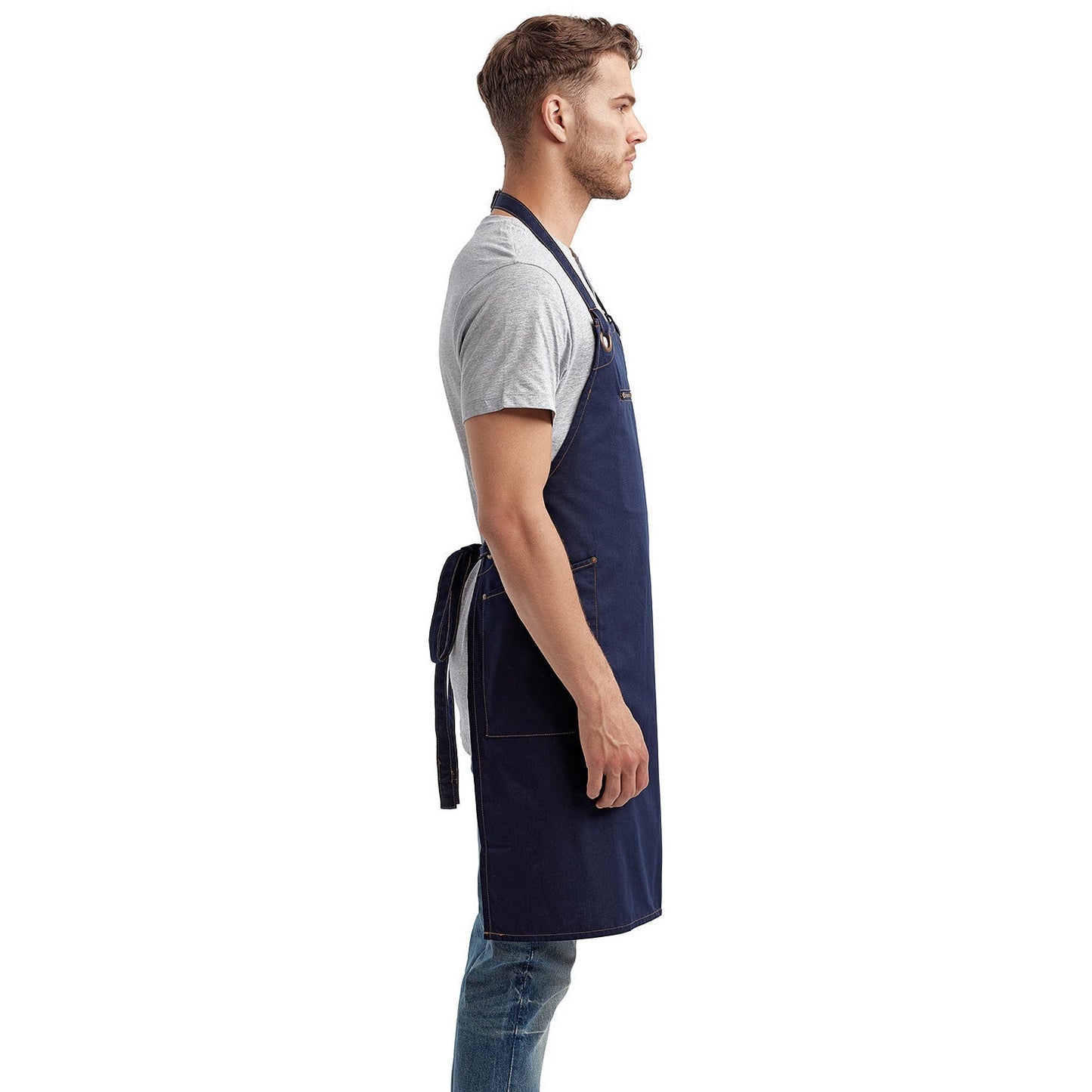 Black/Charcoal Apron - Reprime - Sustainable Design