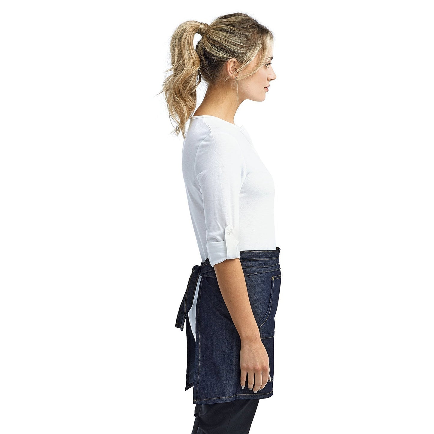 Black Denim Aprons - Reprime - Stylish Unisex Design