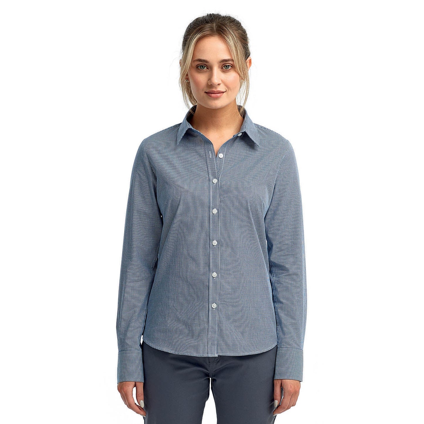 Black/White Button Up Shirt - Reprime - Soft Cotton
