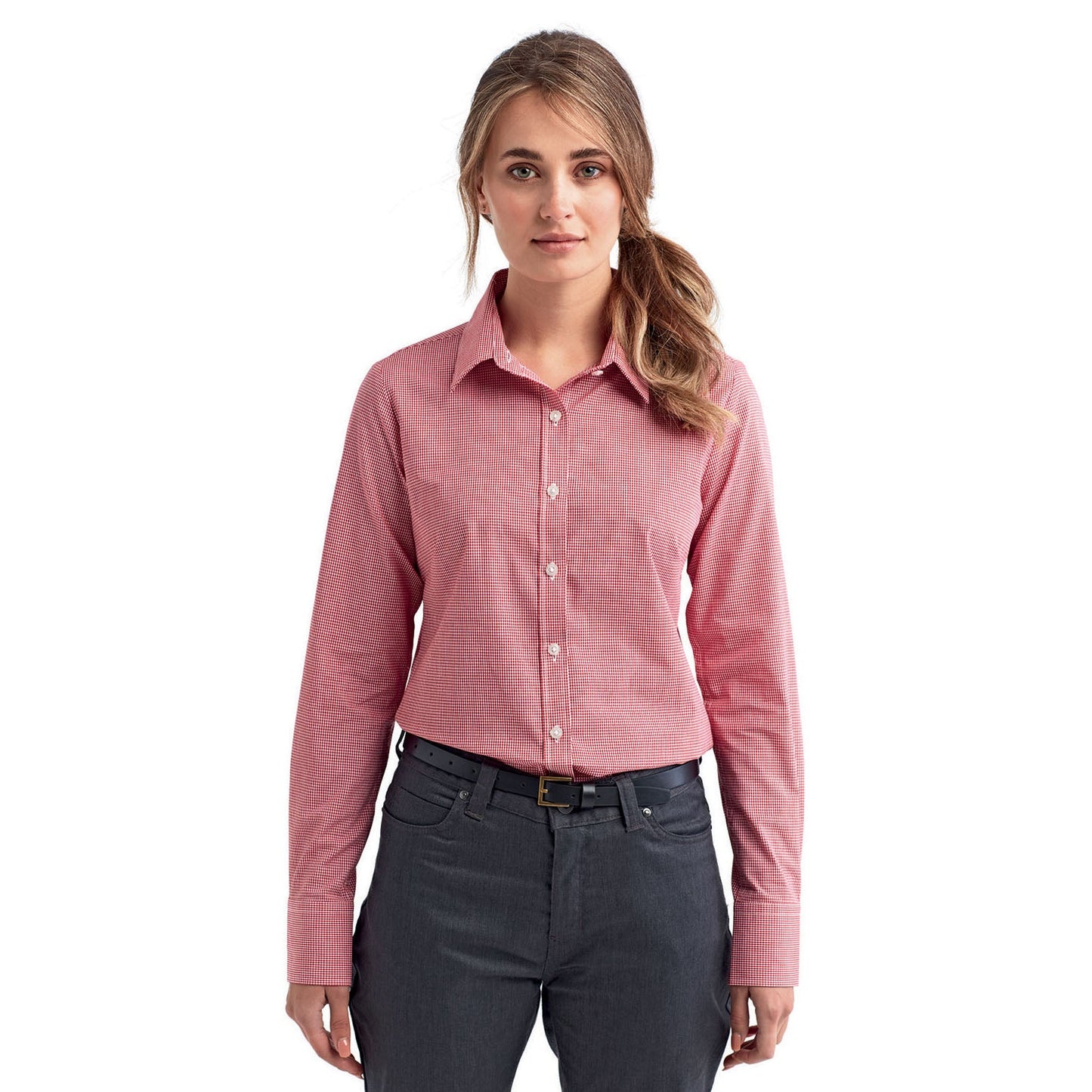 Black/White Button Up Shirt - Reprime - Soft Cotton